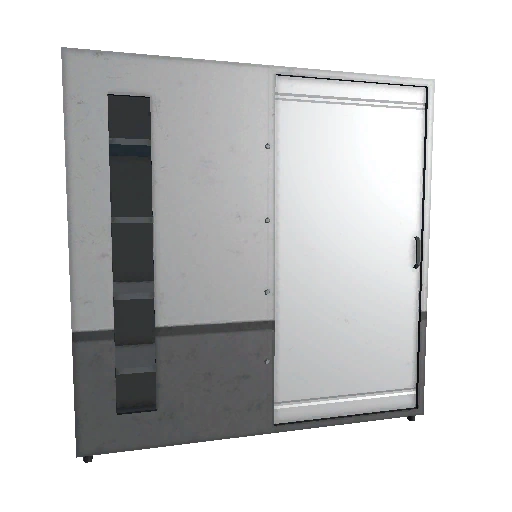 巨大な収納クローゼットのイメージ画像